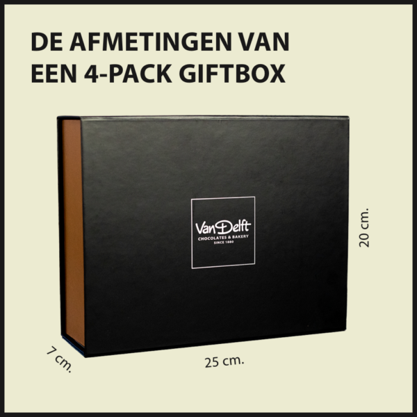 Giftbox Zwart (3 - 6 zakjes) - Afbeelding 3