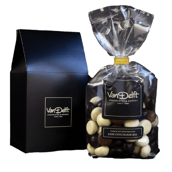 sinterklaas gift luxury chocolate peppernuts
