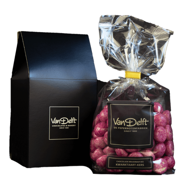 santa gift quark cherry peppernuts