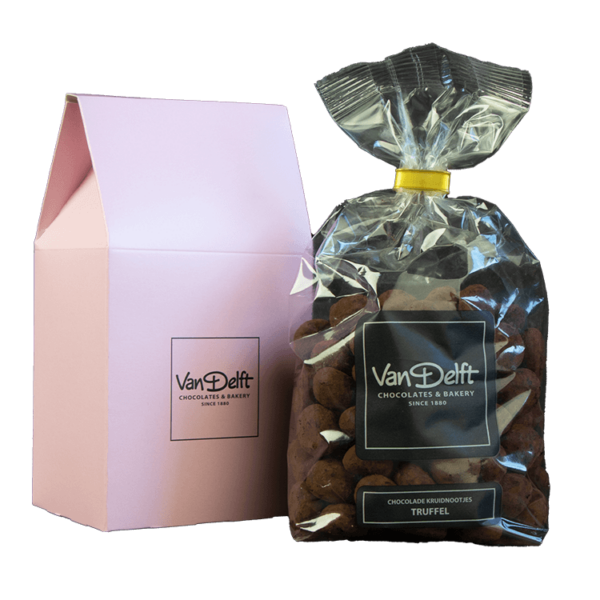 sinterklaas gift truffle chocolate peppernuts