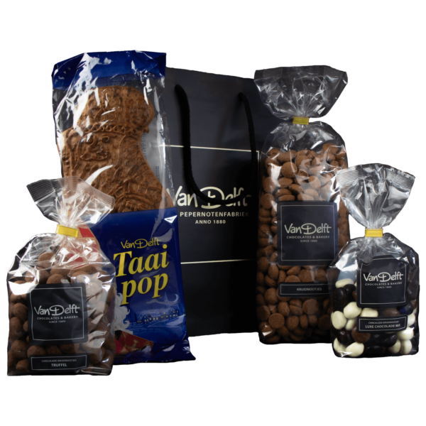 taaipop Pepernoten Geschenkset mit Trüffel, , (500gr) und Luxusmischung