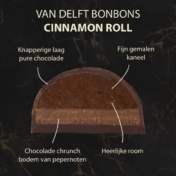 Van Delft bonbons cinnamon roll