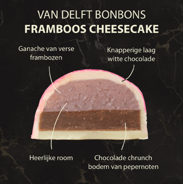 Bonbons Framboos Cheesecake
