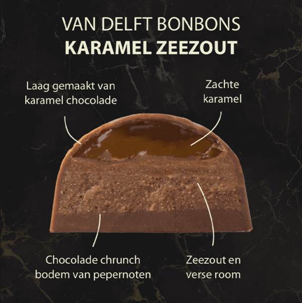 Van Delft bonbons karamel zeezout