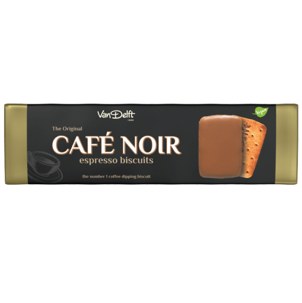 Van Delft Cafe Noir. The number one espresso cookie.