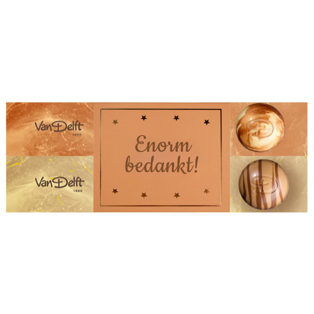 featured image Cadeau Bedankt Bonbons: Speculoos Crunch en Karamel Zeezout