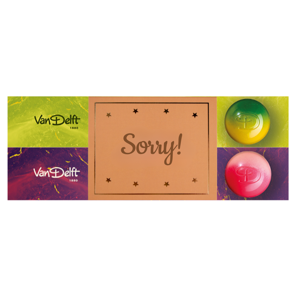 featured image Cadeau Sorry Bonbons: Limoncello en Framboos Cheesecake