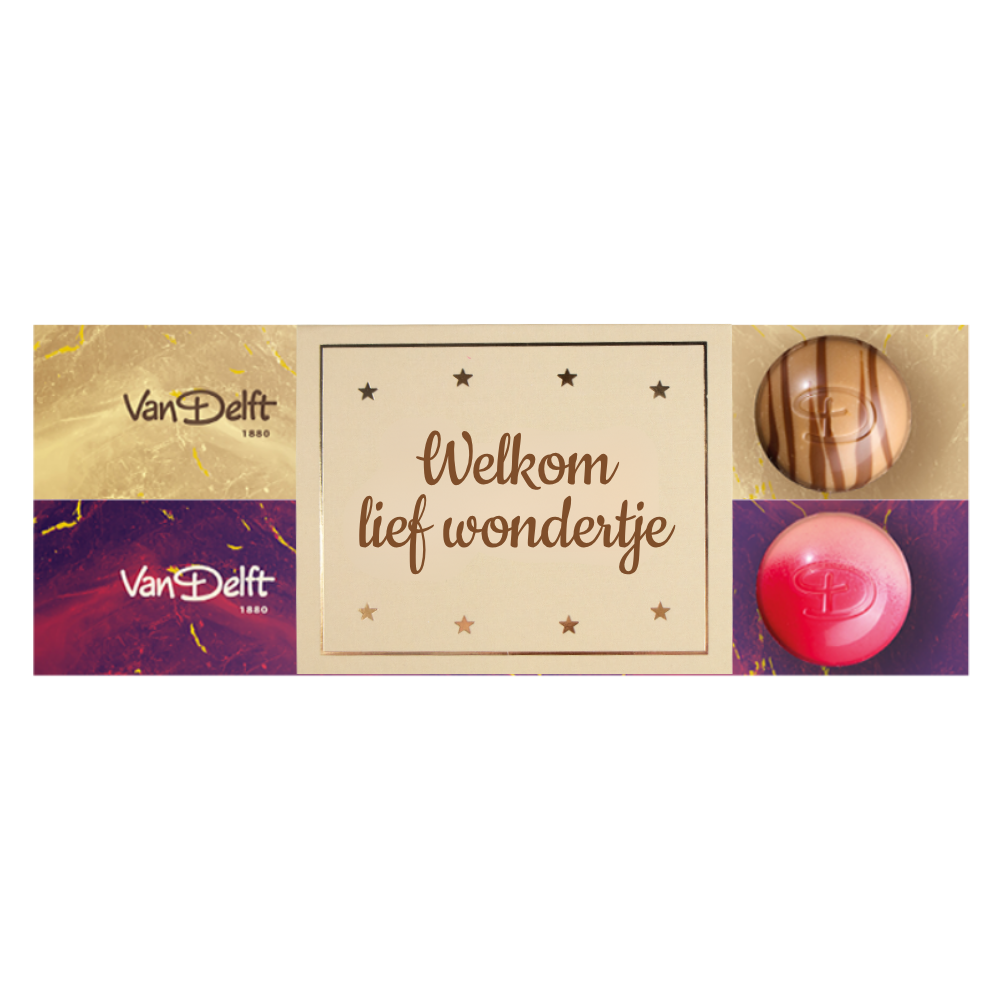 featured image Cadeau Geboorte Bonbons: Karamel Zeezout en Framboos Cheesecake