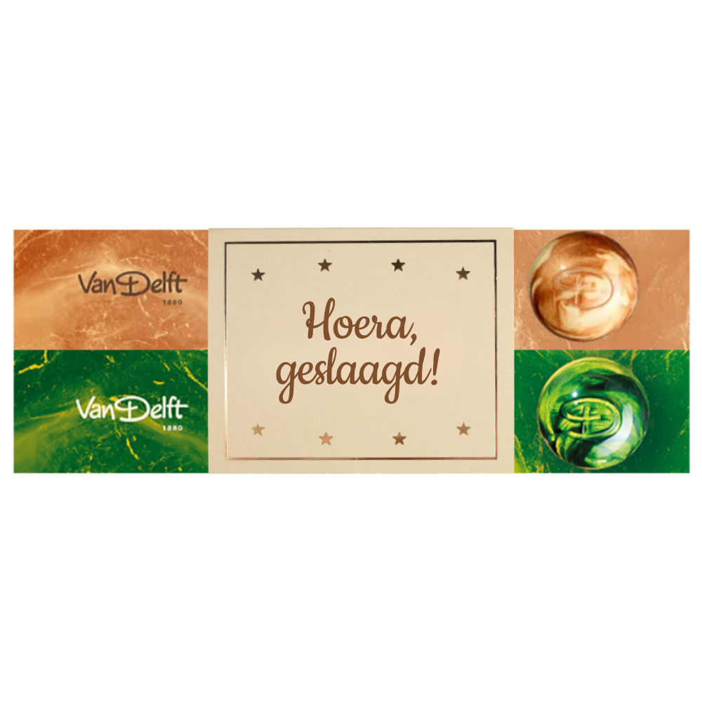 featured image Cadeau Geslaagd Bonbons: Speculoos en Pistache