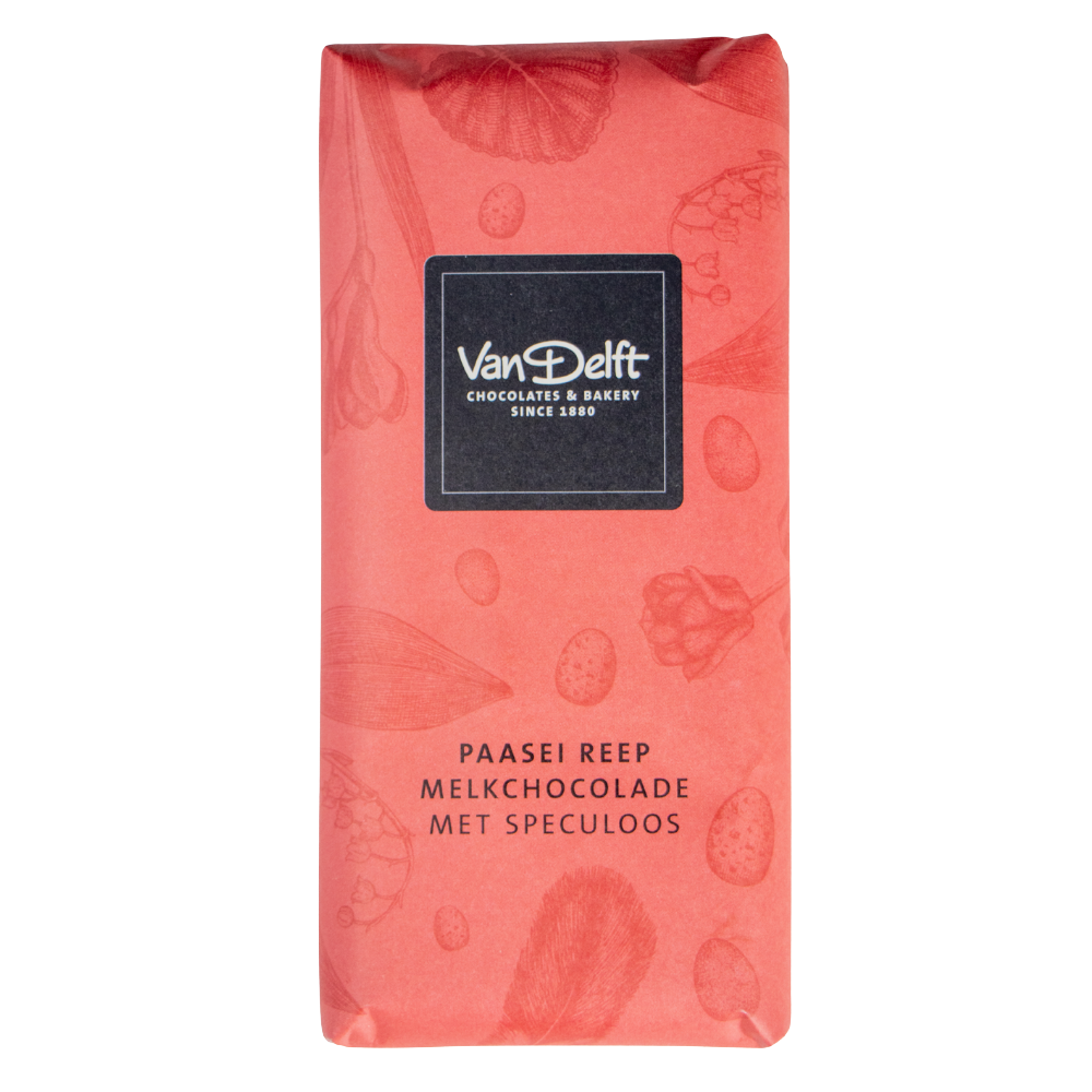 gallery image Paasei Reep Melkchocolade Met Speculoos